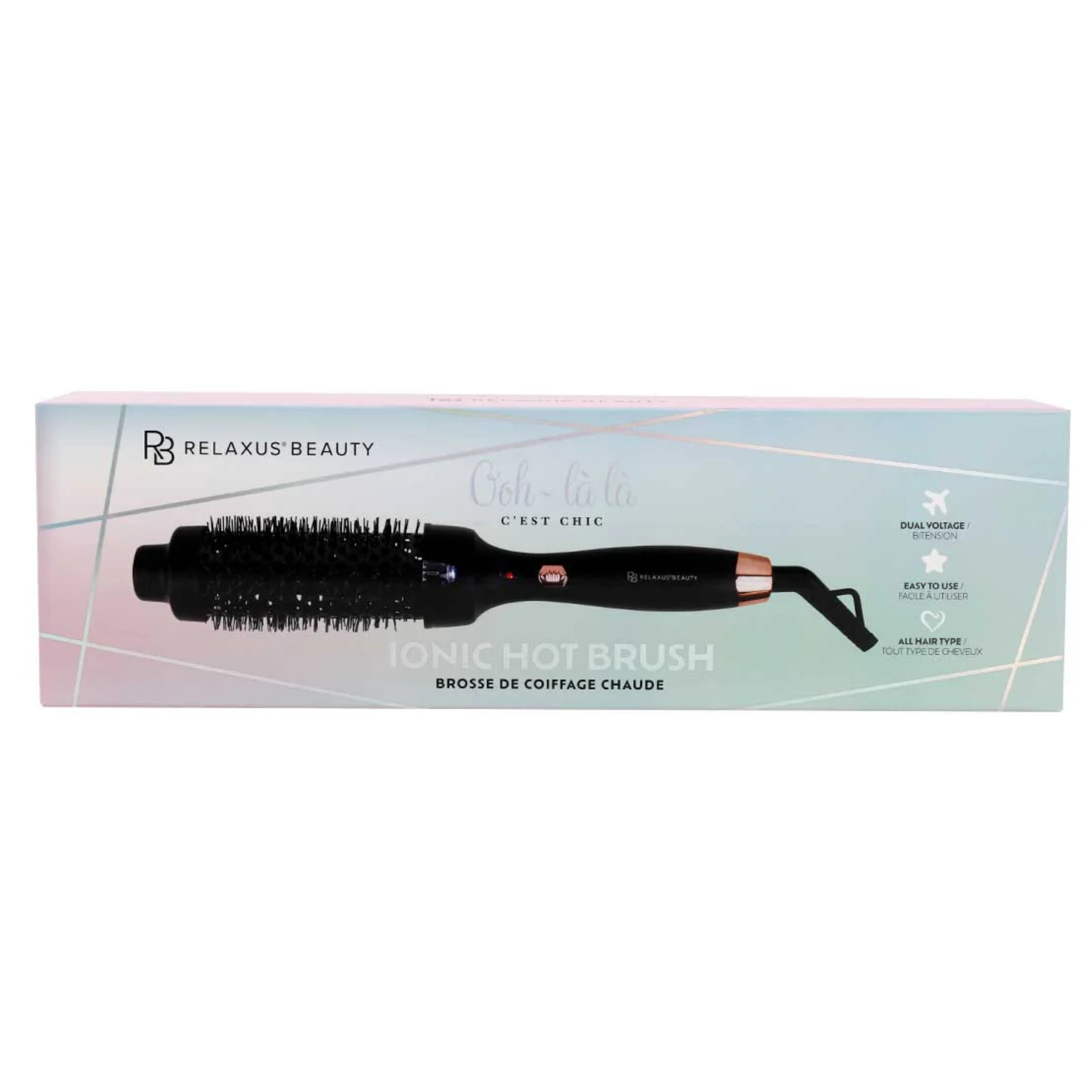 BROSSE COIFFANTE IONIQUE CHAUFFANTE