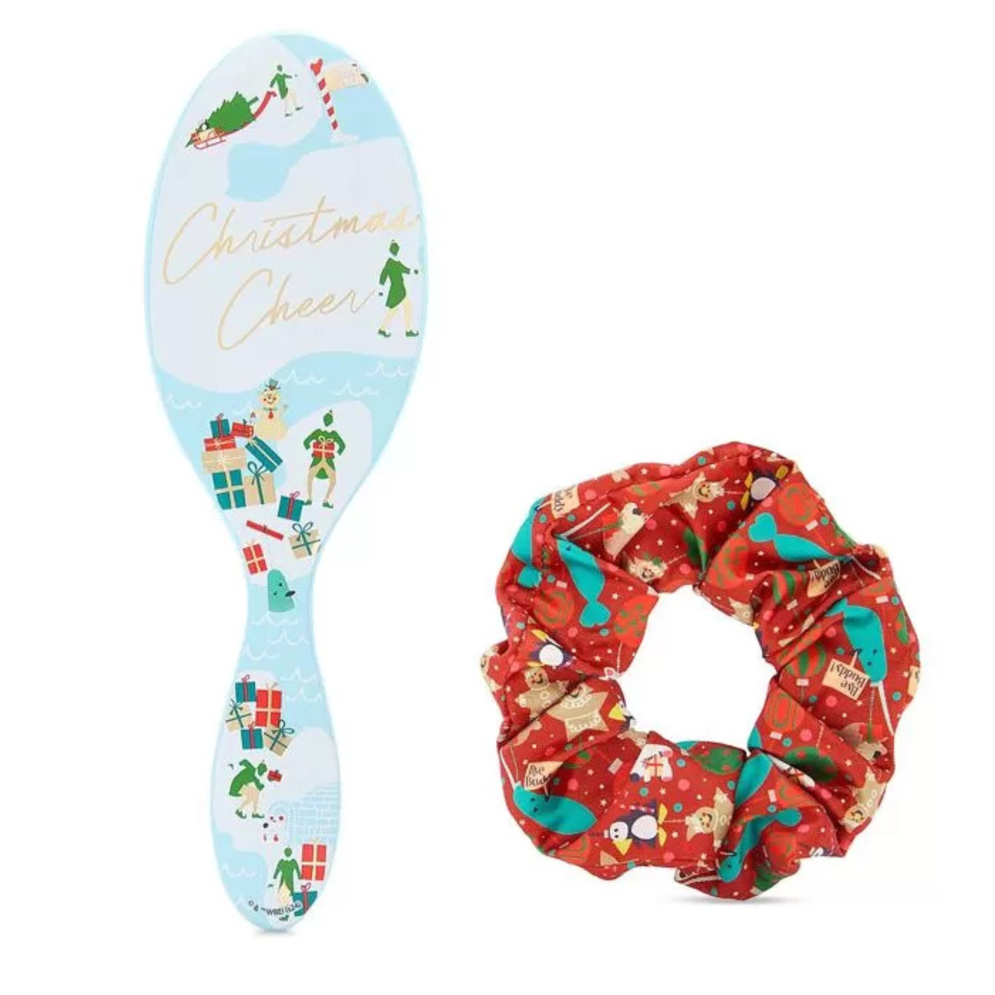 ORIGINAL - BROSSE DÉMÊLOIR - COLLECTION HIVER & SCRUNCHIE