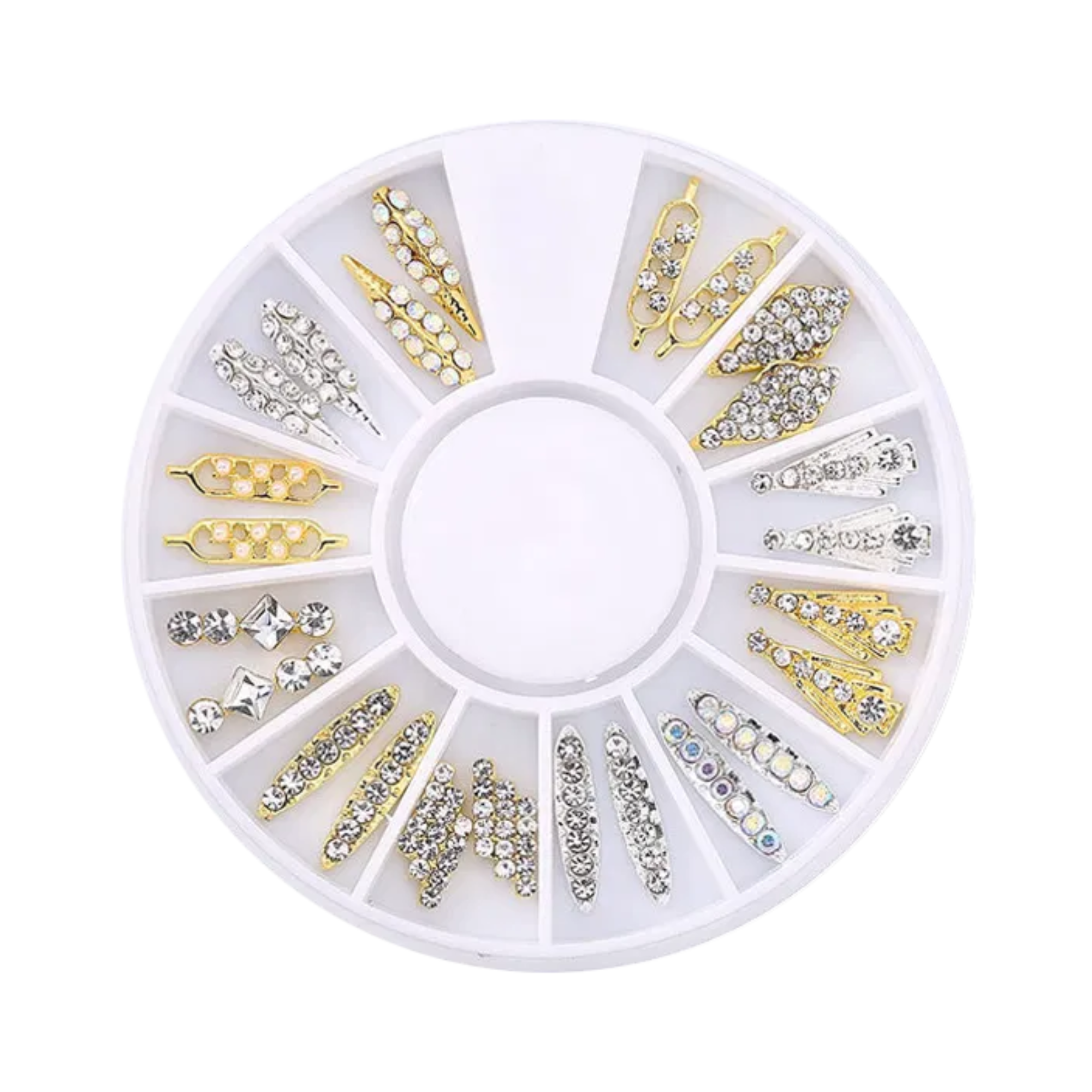 GOLD AND SILVER JEWELRY CAROUSEL