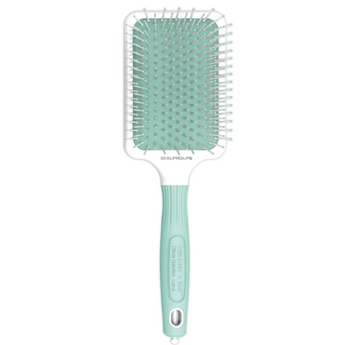 BROSSE COUSSINÉE CARRÉE PASTELS VERTE
