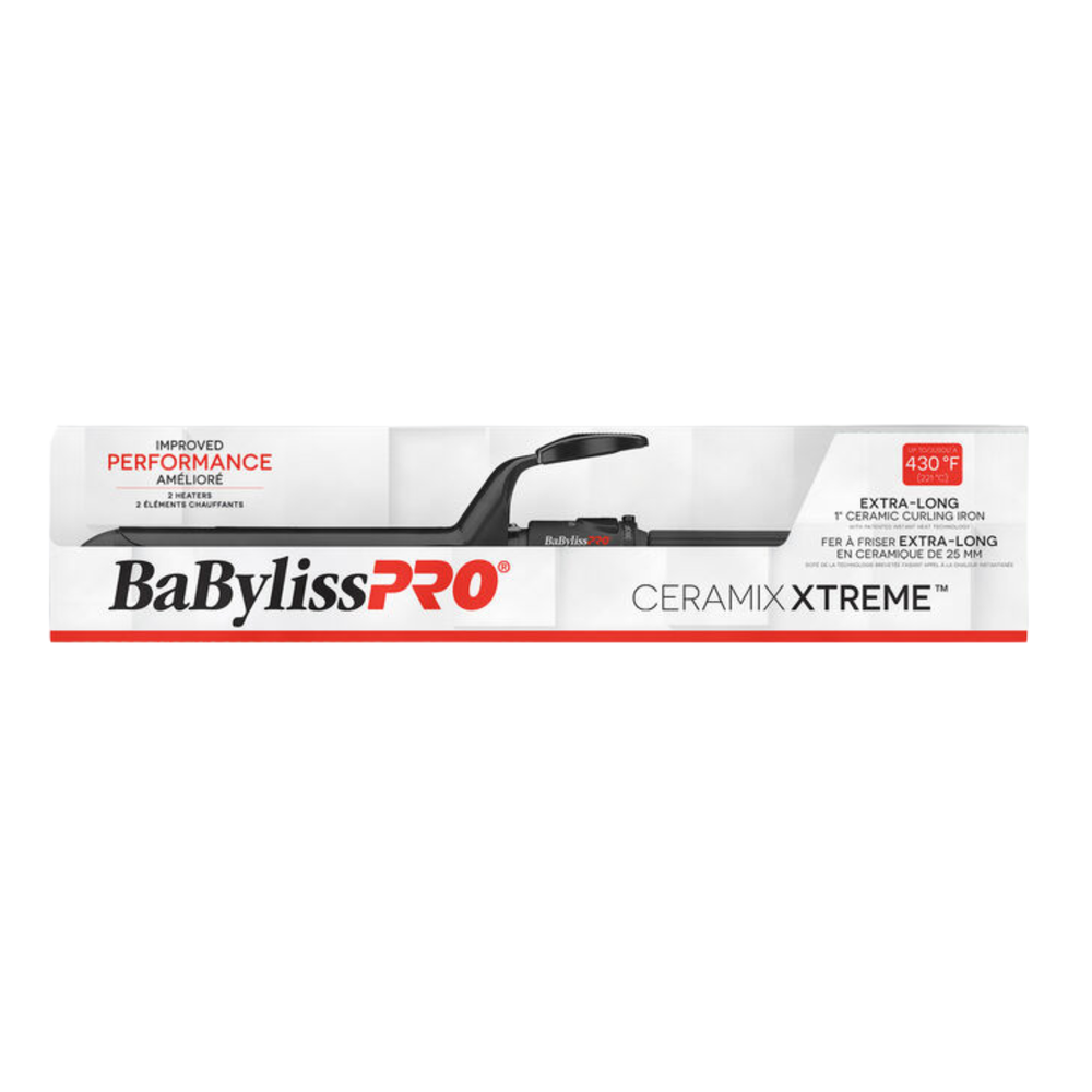 CERAMIX XTREME - FER À FRISER TUBE EXTRA LONG 1 PO