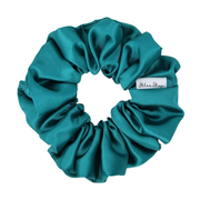 CHOUCHOU SATIN BRILLANT RÉGULIER - AZURE