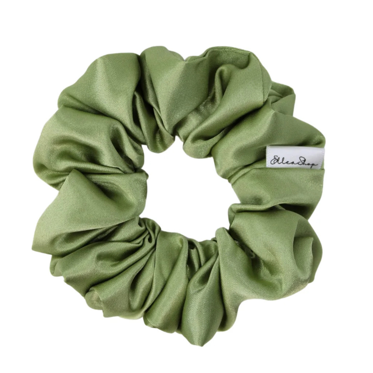 CHOUCHOU SATIN BRILLANT RÉGULIER - MENTHE