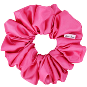 CHOUCHOU SATIN BRILLANT XL - SORBET FRAMBOISE