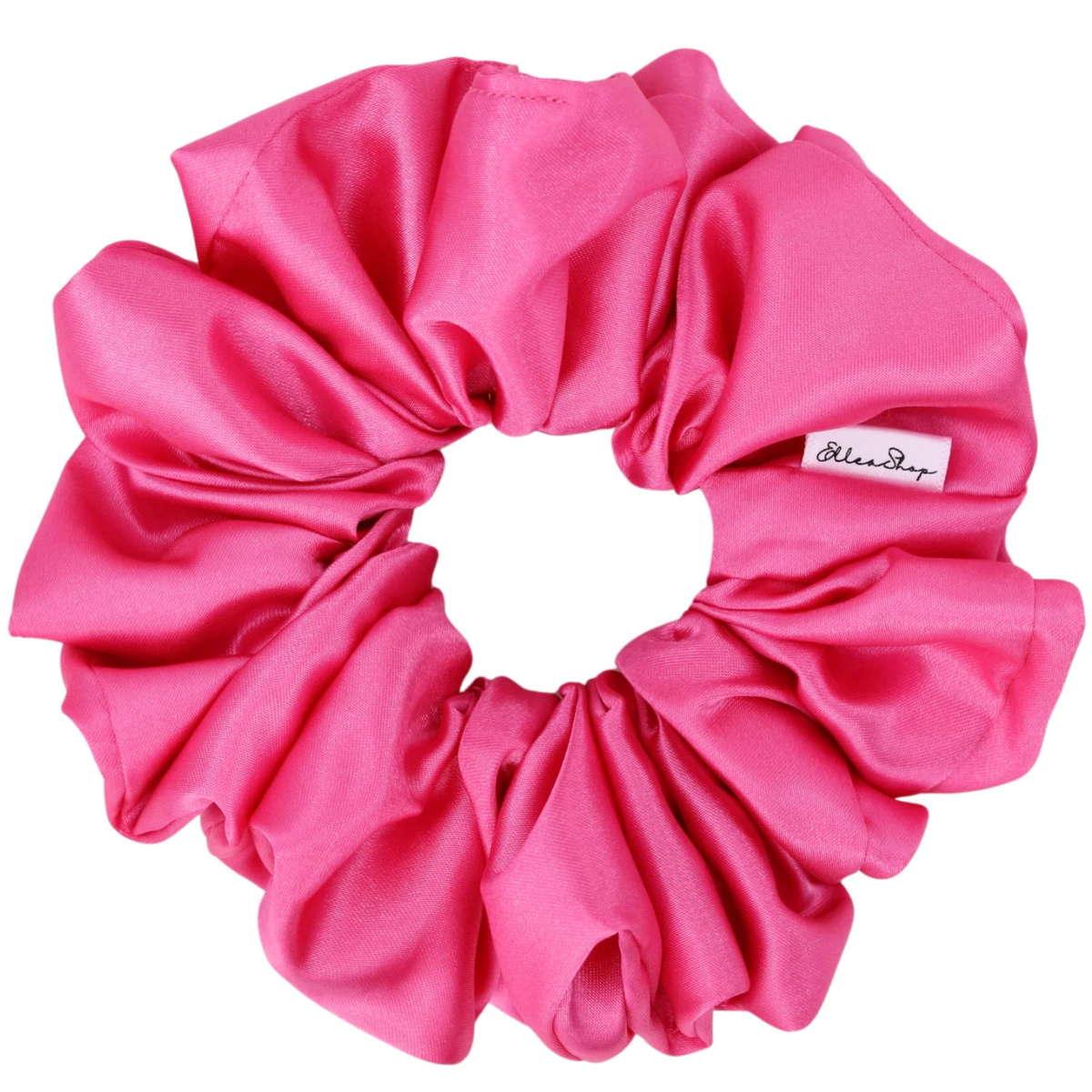 CHOUCHOU SATIN BRILLANT XL - SORBET FRAMBOISE