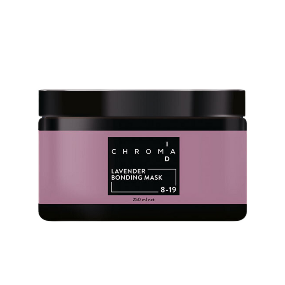 SCHWARZKOPF PROFESSIONNEL_Chroma ID - Masque couleur liaisons_250ml-Lavender - 8-19_Gisèle produits de beauté