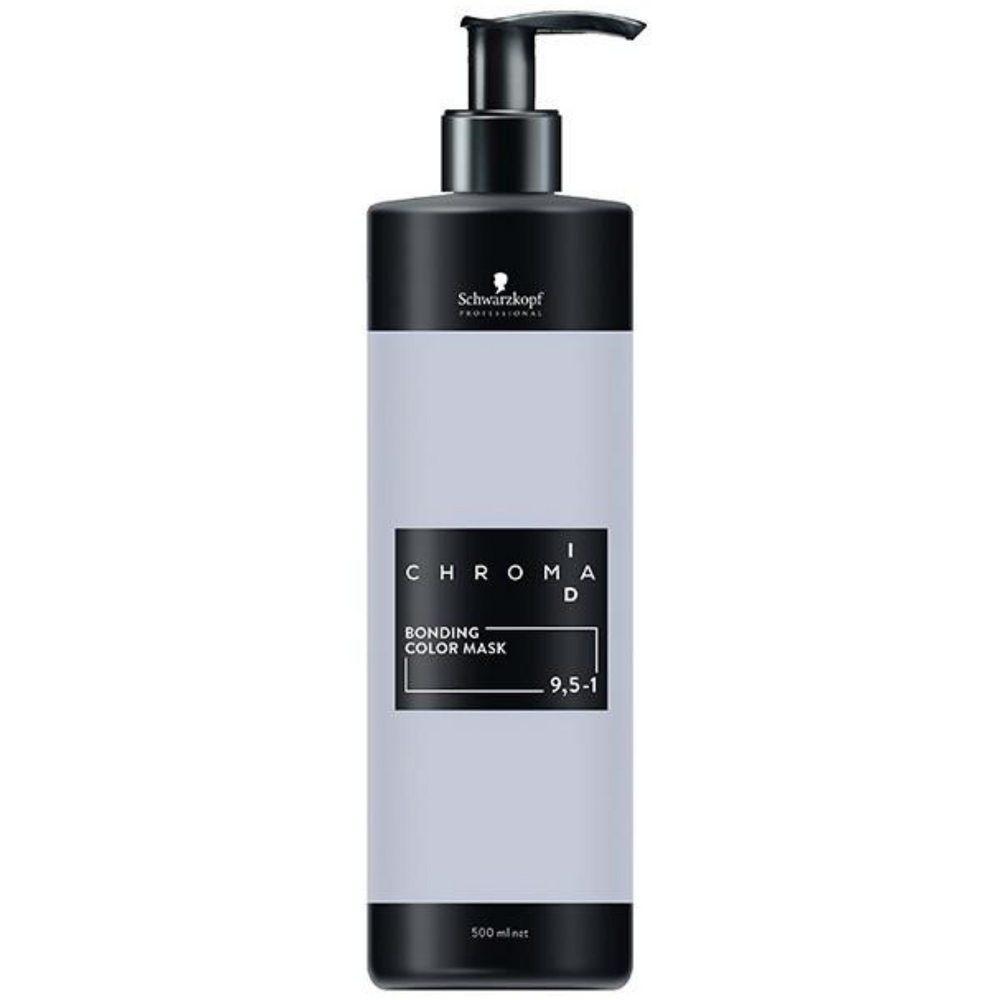 SCHWARZKOPF PROFESSIONNEL_Chroma ID - Masque couleur liaisons_500ml-Ice9,5-1_Gisèle produits de beauté