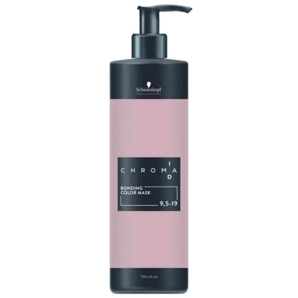 SCHWARZKOPF PROFESSIONNEL_Chroma ID - Masque couleur liaisons_500ml-Soft Rose - 9.5-19_Gisèle produits de beauté