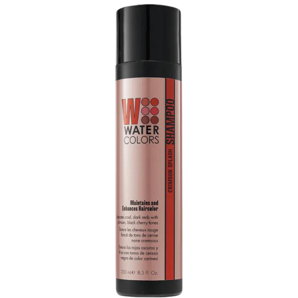 WATER COLOR_Classic - Shampooing pigmenté_Crimson Splash-250ml_Gisèle produits de beauté