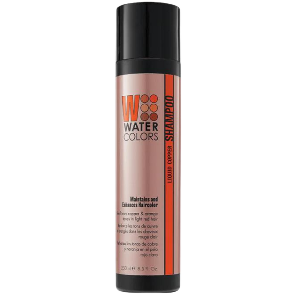WATER COLOR_Classic - Shampooing pigmenté_Liquid Copper-250ml_Gisèle produits de beauté