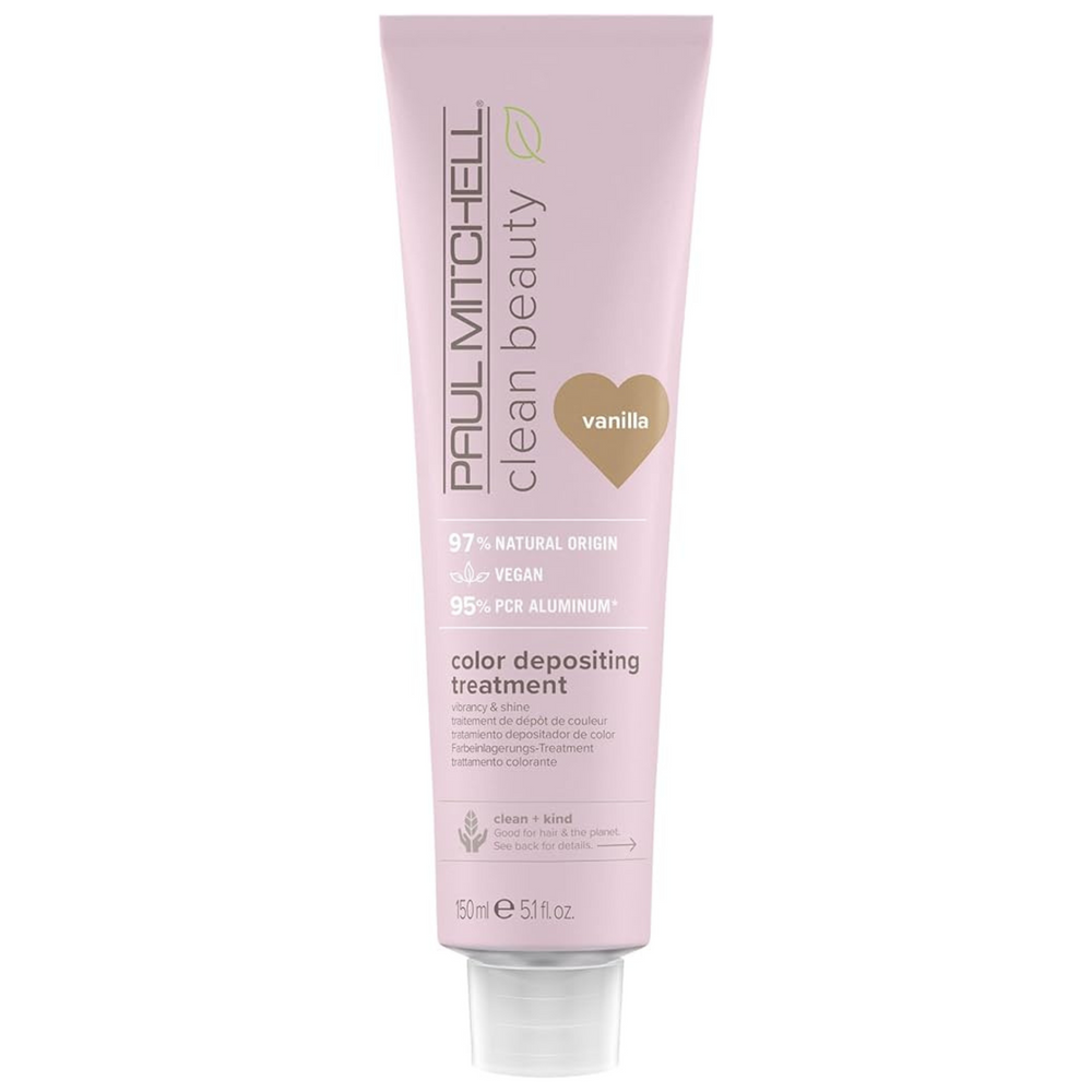PAUL MITCHELL_Clean Beauty - Traitement de dépot de couleur_Vanille-150ml_Gisèle produits de beauté