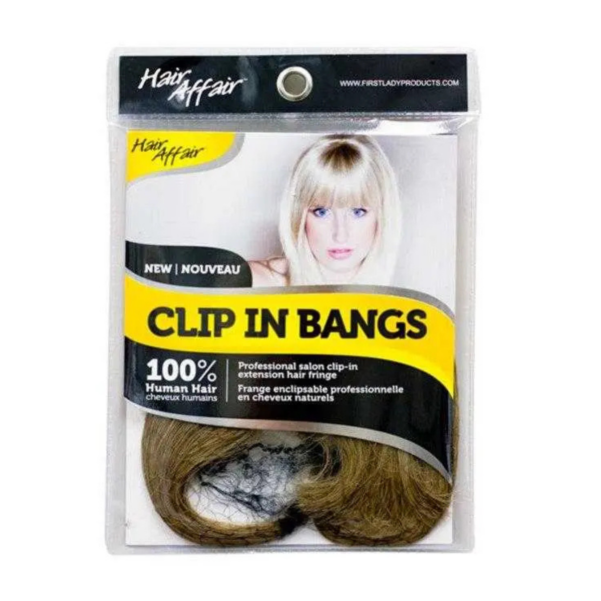 CLIP IN BANGS - FRANGE À CLIPSER CHEVEUX HUMAINS