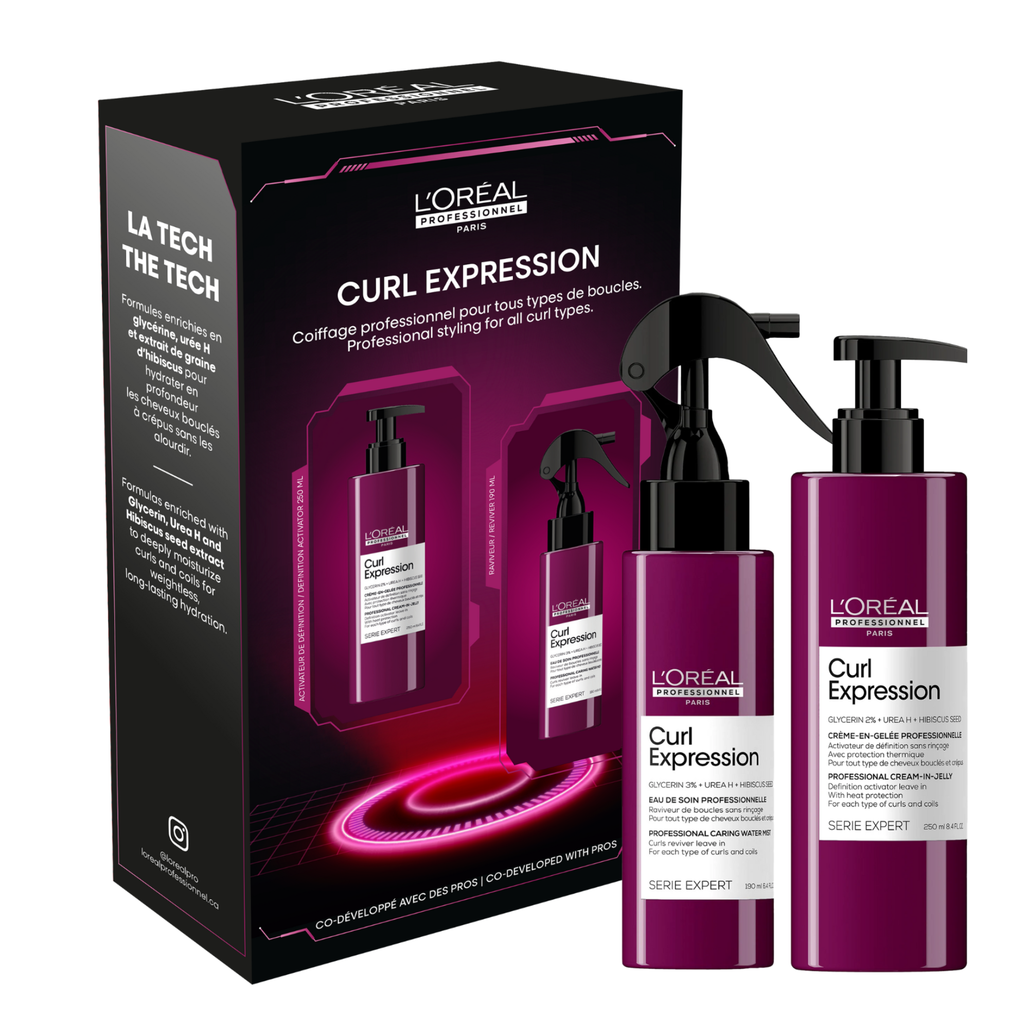 COFFRET DES FÊTES - CURL EXPRESSION STYLING KIT