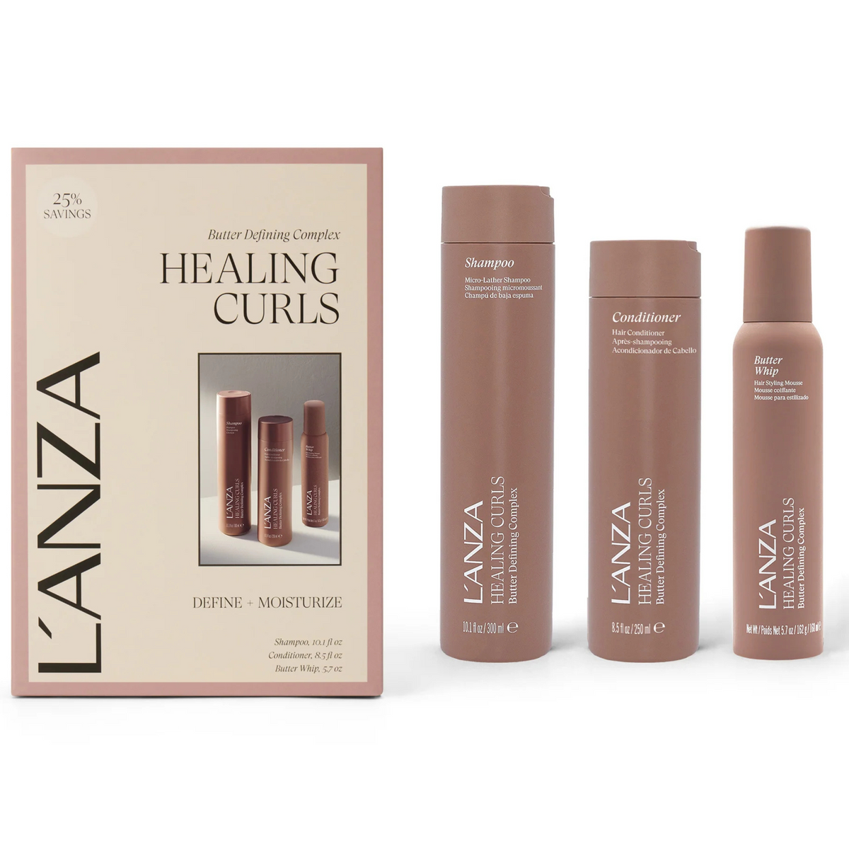 TRIO SET - HEALING CURLS