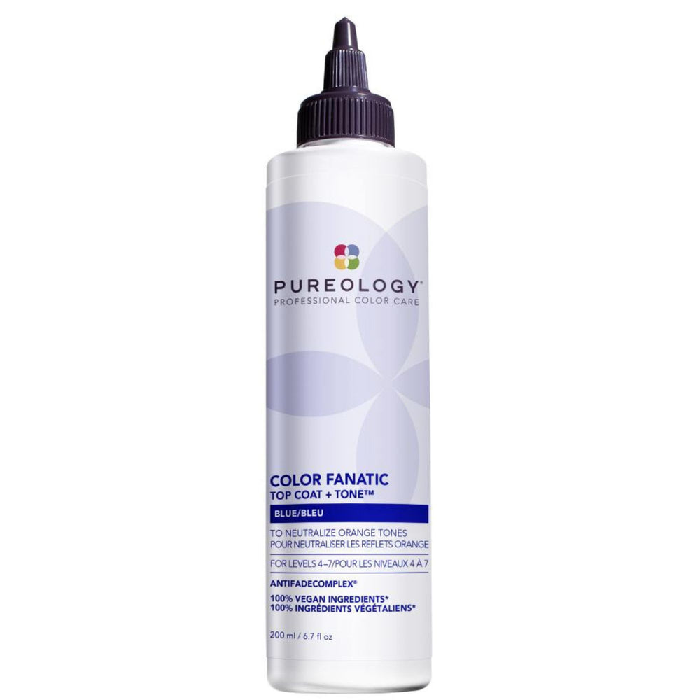 COLOR FANATIC - TOP COAT + TONEUR BLEU ANTI-REFLETS ORANGÉS