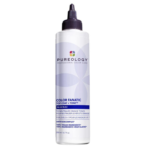 COLOR FANATIC - TOP COAT + TONEUR BLEU ANTI-REFLETS ORANGÉS