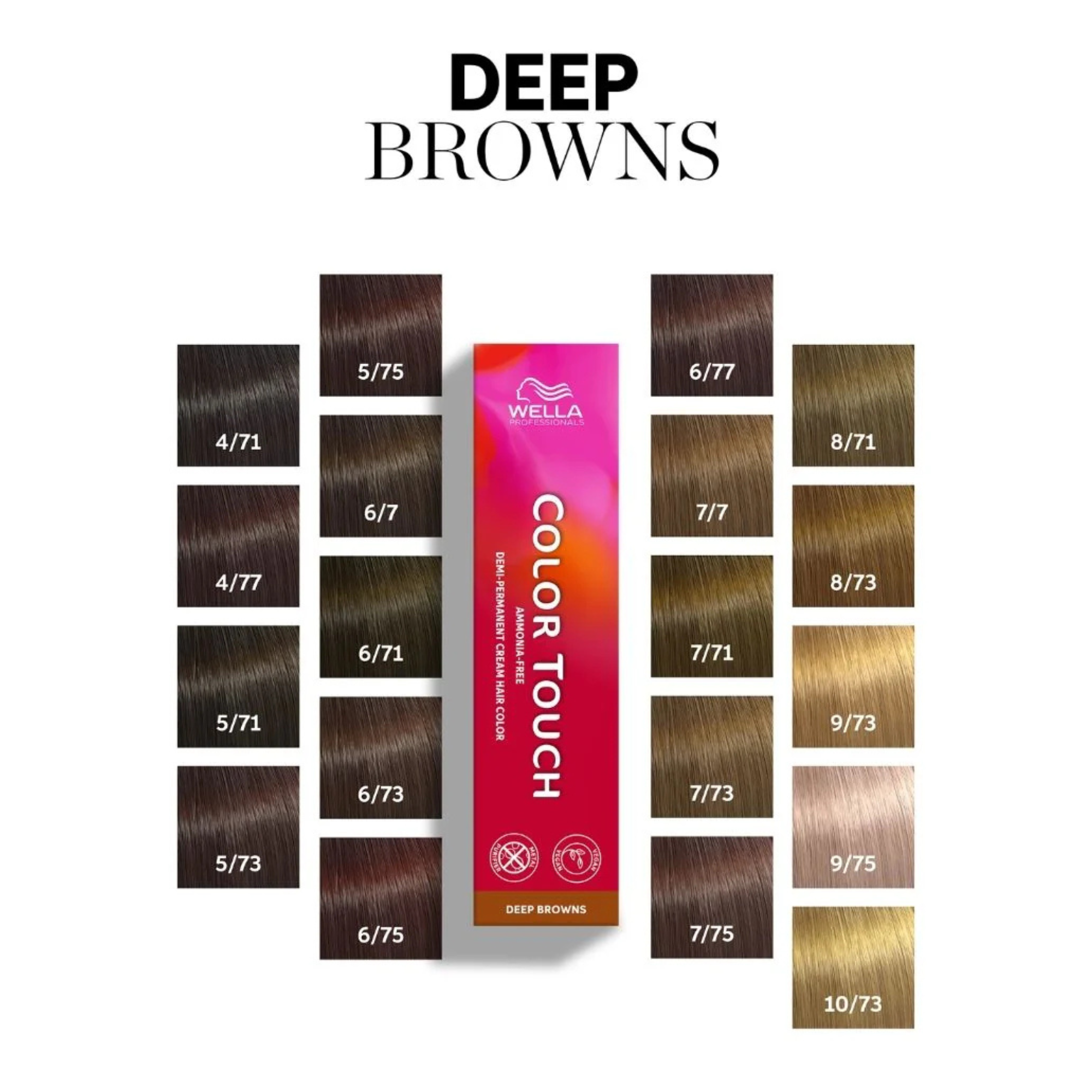 COLOR TOUCH - COLORATION SEMI-PERMANENTE BRUNS PROFONDS