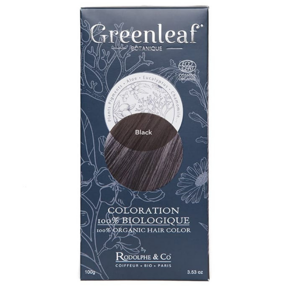 RODOLPHE & CO_Coloration Greenleaf Botanique_100g-Noir_Gisèle produits de beauté