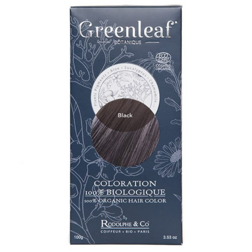 RODOLPHE & CO_Coloration Greenleaf Botanique_100g-Noir_Gisèle produits de beauté