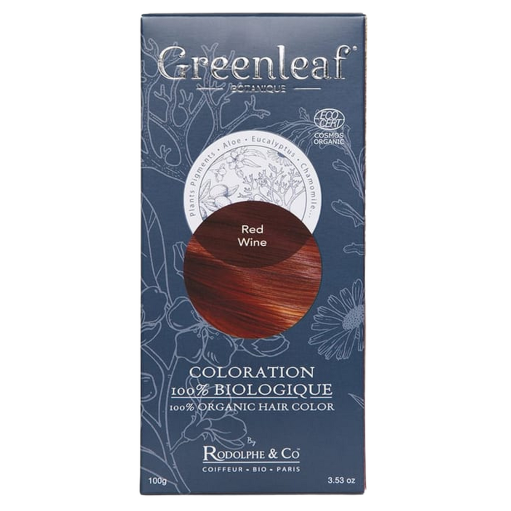 RODOLPHE & CO_Coloration Greenleaf Botanique_100g-Red Wine_Gisèle produits de beauté