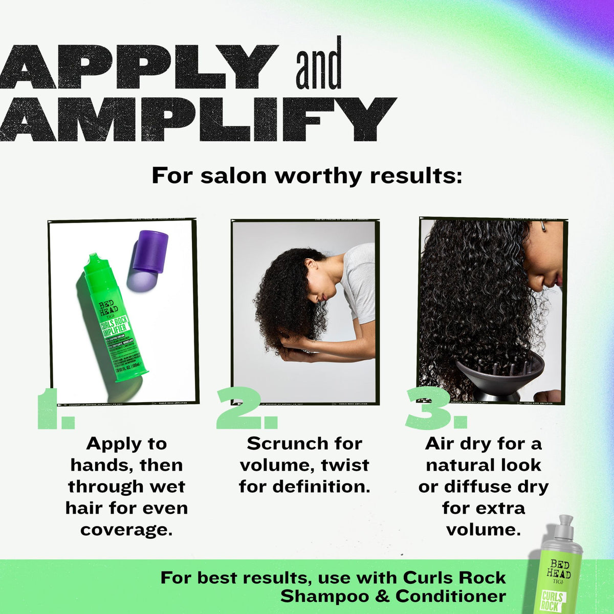 CURL ROCK AMPLIFIER - CRÈME ACTIVATRICE DE BOUCLES