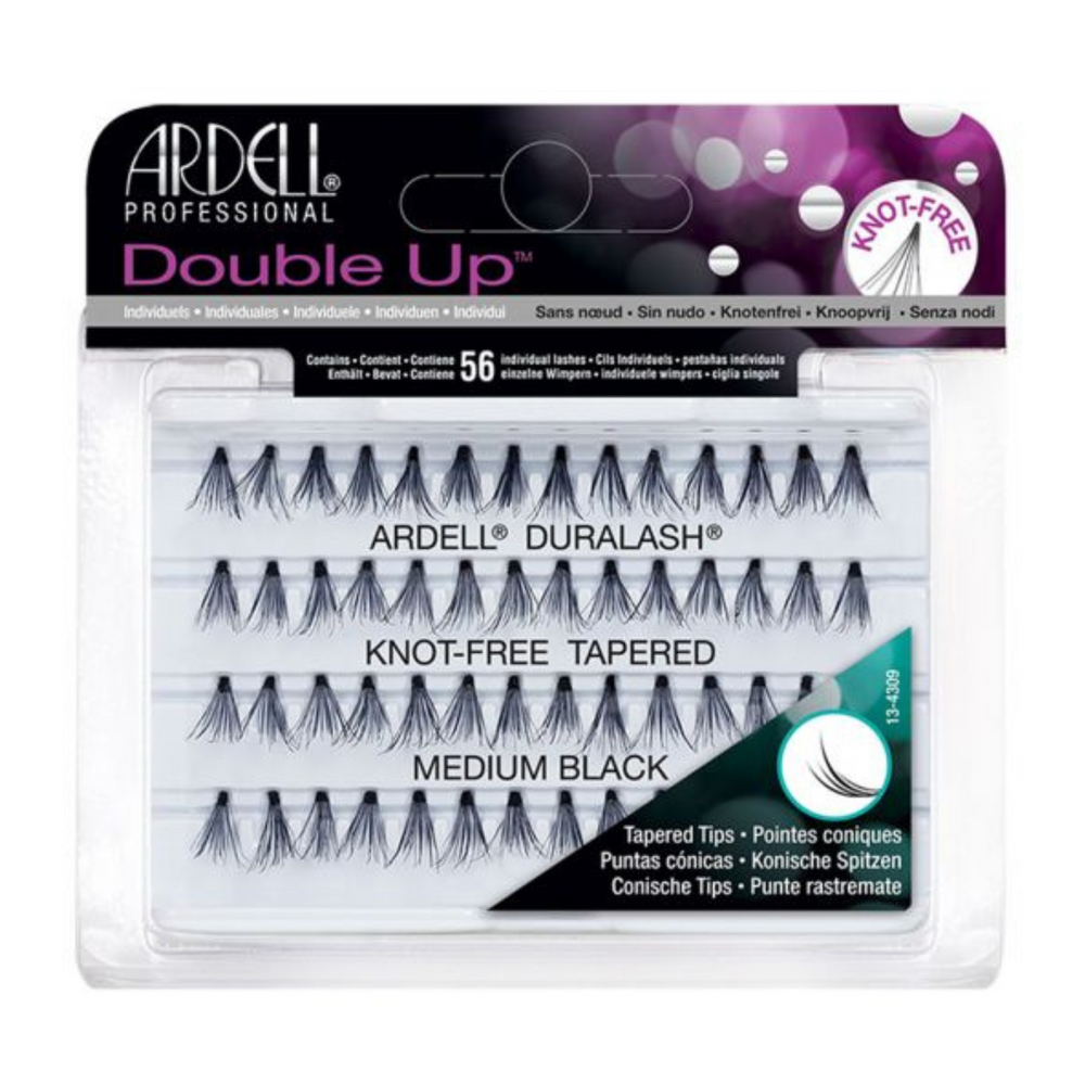 ARDELL_Double Up - Faux-cils individuels sans noeud_Moyen-Noir_Gisèle produits de beauté