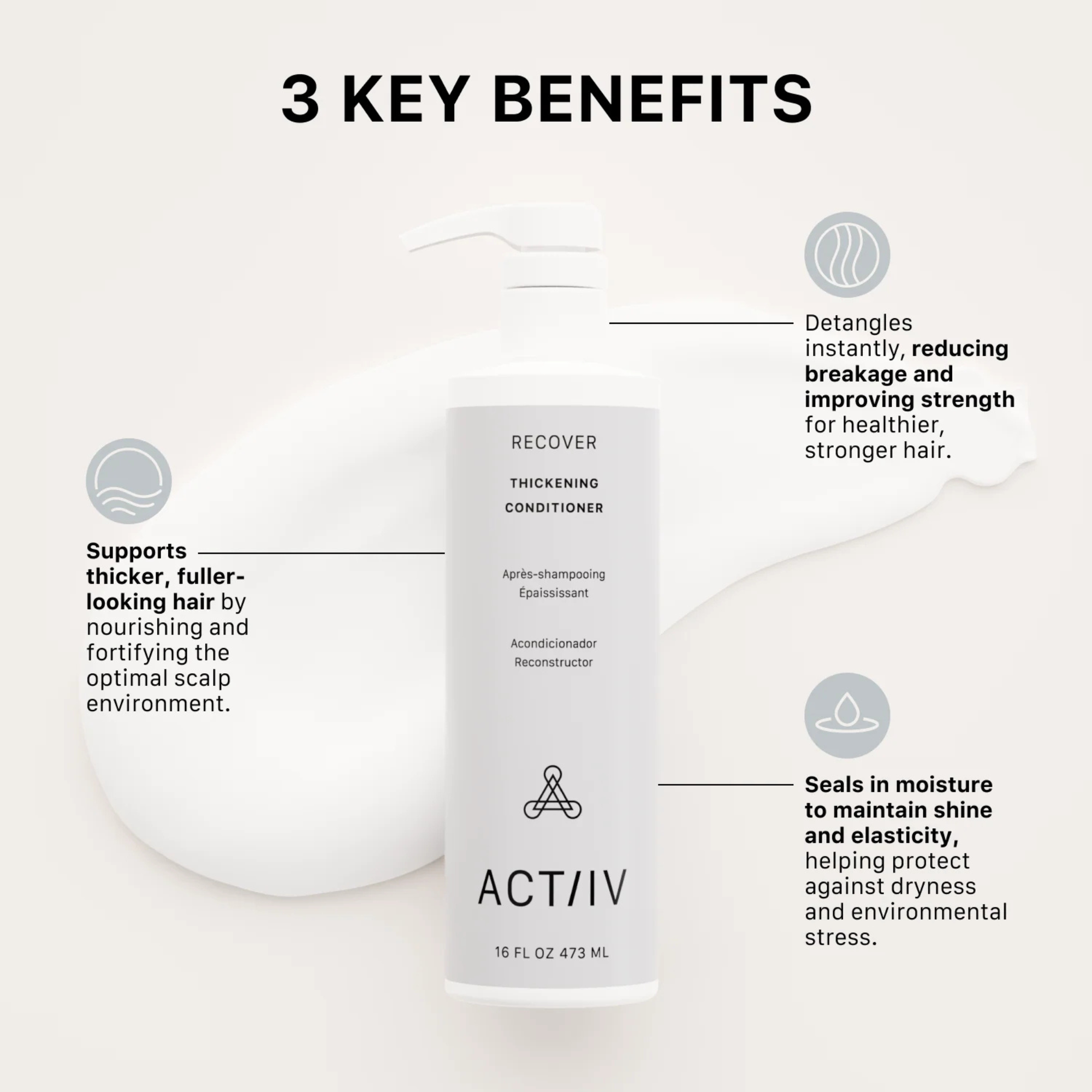 RECOVER DUO - THICKENING SHAMPOO AND CONDITIONER FOR WOMEN