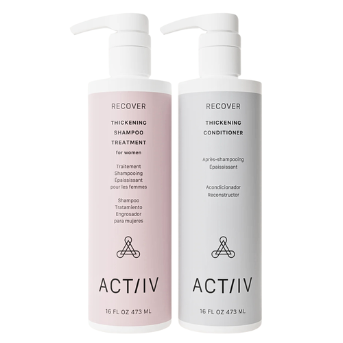 DUO RECOVER - SHAMPOOING ET REVITALISANT ÉPAISSISSANT POUR FEMME