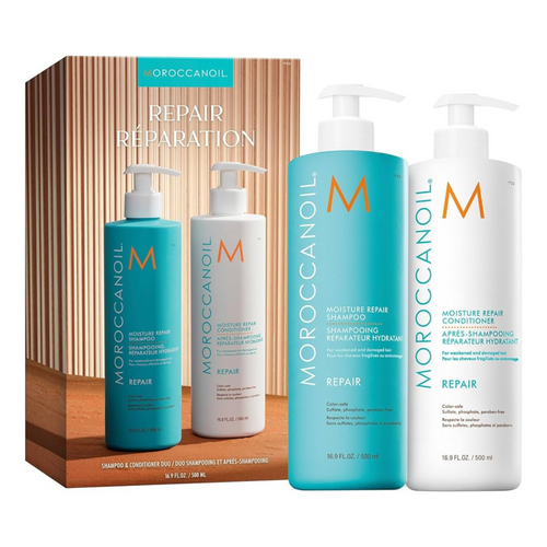 MOROCCANOIL_Duo Réparateur - Shampooing & après-shampooing_-_Gisèle produits de beauté