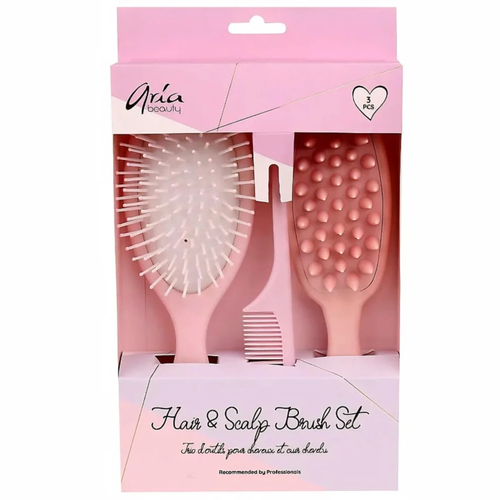ENSEMBLE BROSSE CHEVEUX ET CUIR CHEVELU