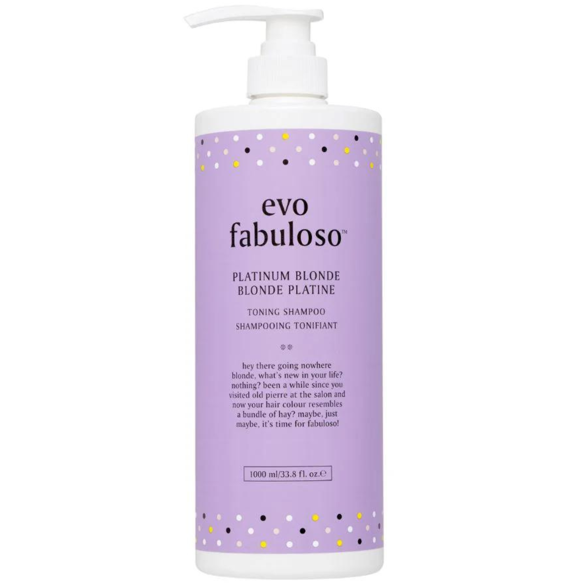 Evo Fabuloso - Platinum Blonde Toning Shampoo