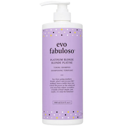 EVO FABULOSO - SHAMPOOING TONIFIANT BLONDE PLATINE