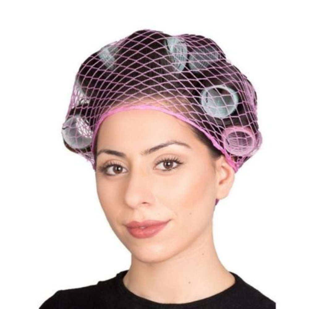 FLAIR_Flair - Filet de nuit de coton triangle_Rose-_Gisèle produits de beauté
