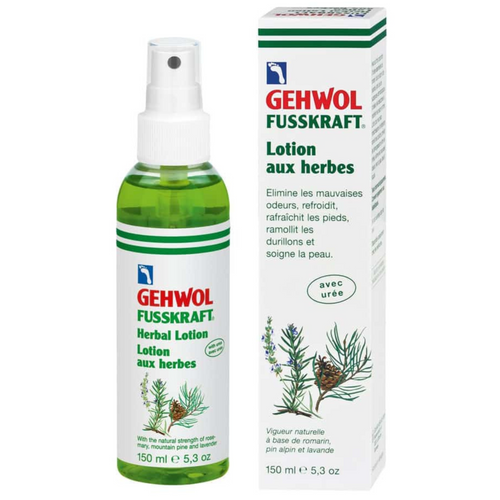 GEHWOL_Fusskraft - Lotion aux herbes_150ml-_Gisèle produits de beauté