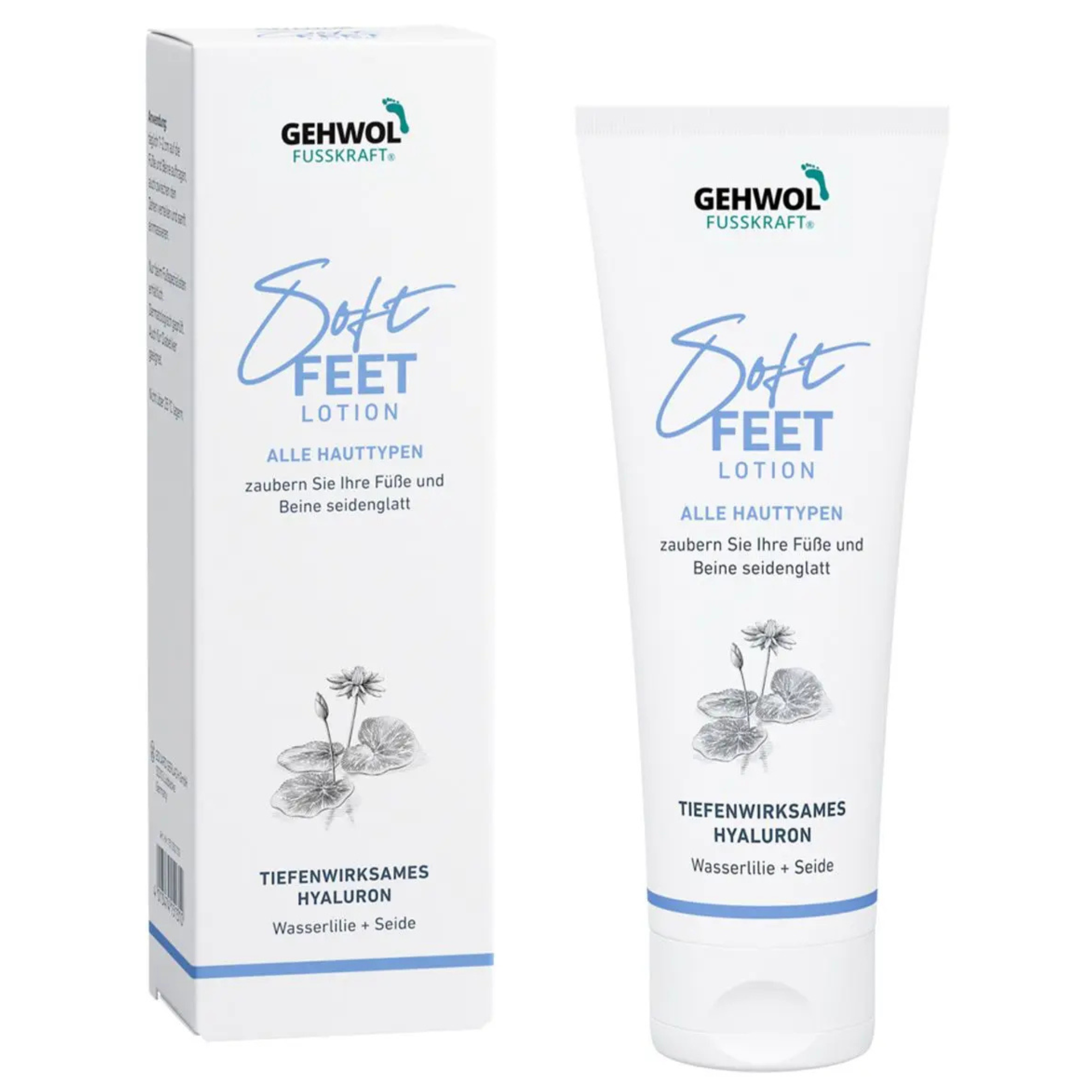 FUSSKRAFT - SOFT FEET LOTION NÉNUPHAR ET SOIE