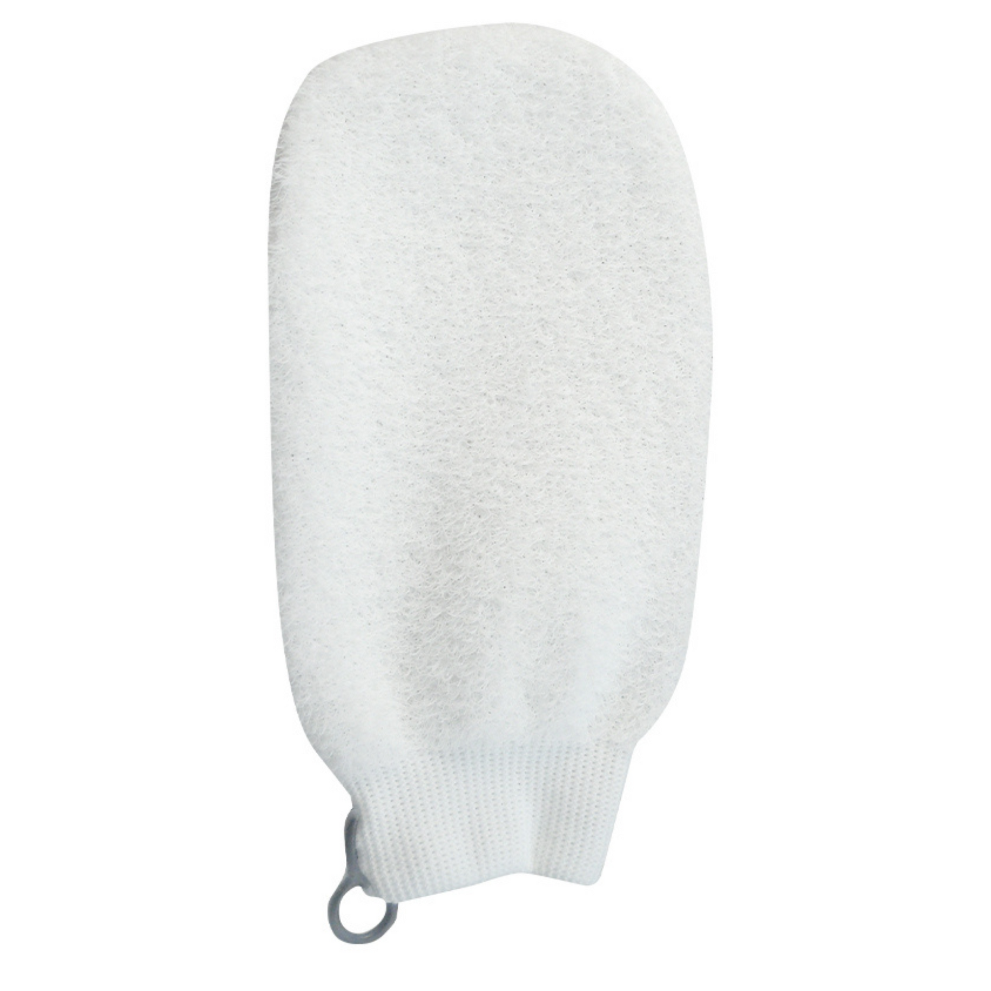 EPILDERME_Gant de friction blanc_1pcs-_Gisèle produits de beauté