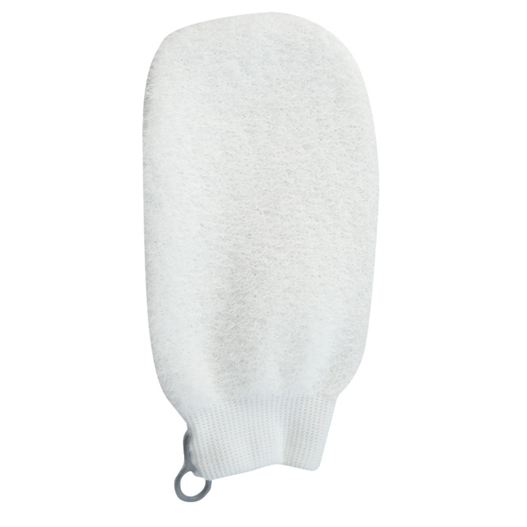 EPILDERME_Gant de friction blanc_1pcs-_Gisèle produits de beauté