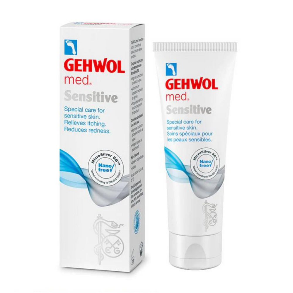 GEHWOL_Gehwol Med - Sensitive Soin spéciaux pour les peaux sensibles_75ml-_Gisèle produits de beauté