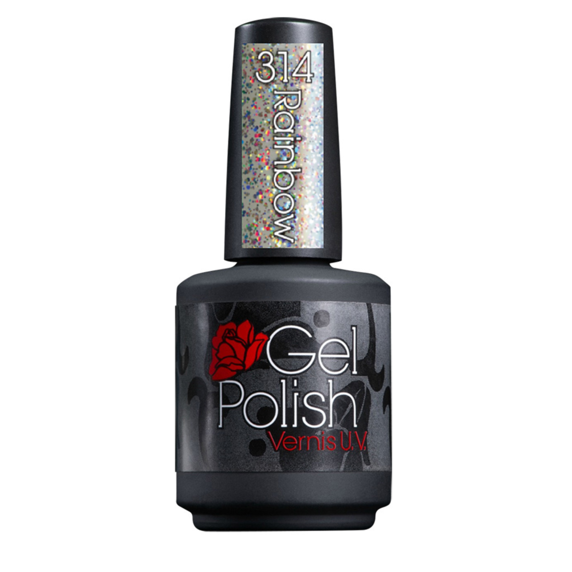 GEL POLISH_Gel Polish - Vernis gel UV_314 - Rainbow-1/2 oz_Gisèle produits de beauté