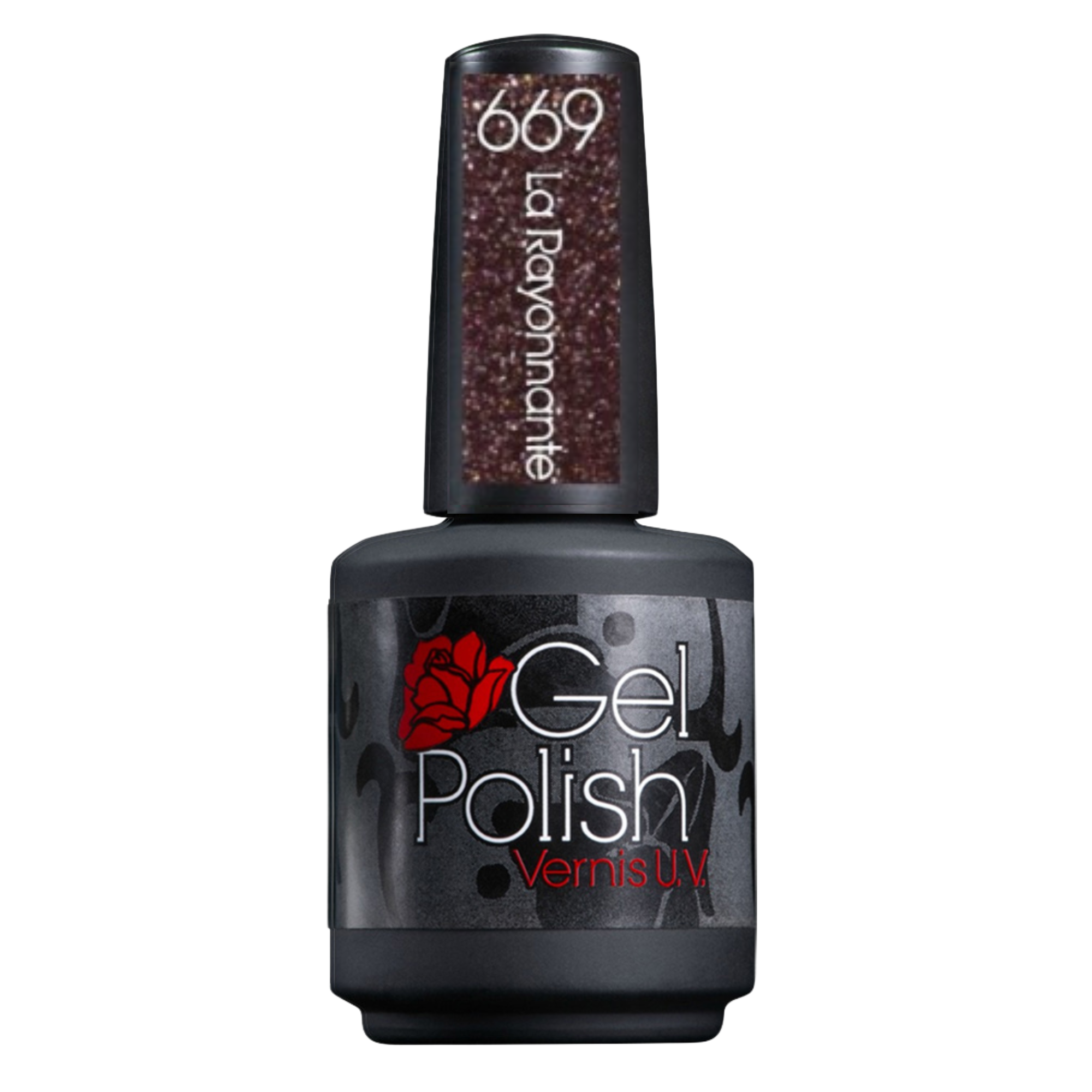 GEL POLISH_Gel Polish - Vernis gel UV_669 - La Rayonnante-1/2 oz_Gisèle produits de beauté