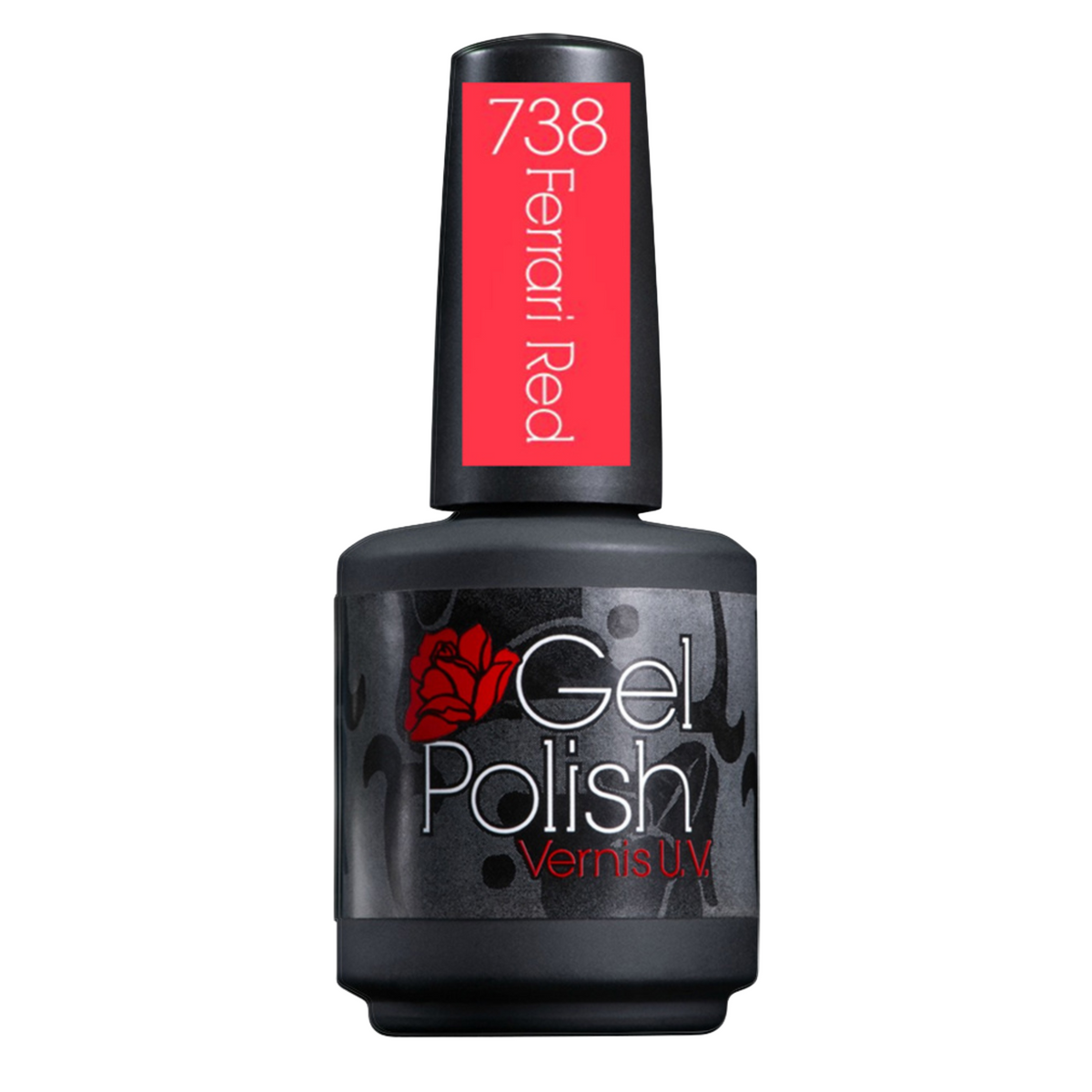 GEL POLISH_Gel Polish - Vernis gel UV_738 - Ferrari Red-1/2 oz_Gisèle produits de beauté
