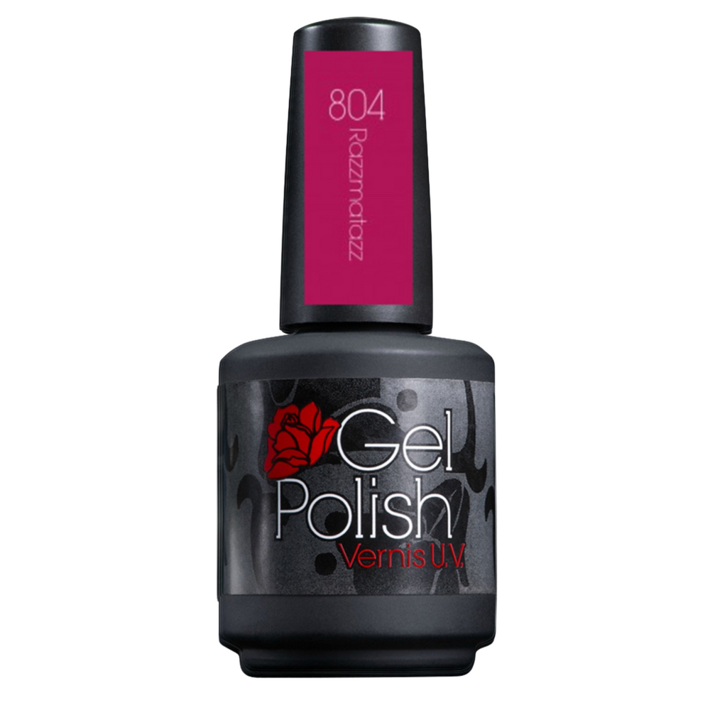 GEL POLISH_Gel Polish - Vernis gel UV_804 - Razzmatazz-1/2 oz_Gisèle produits de beauté