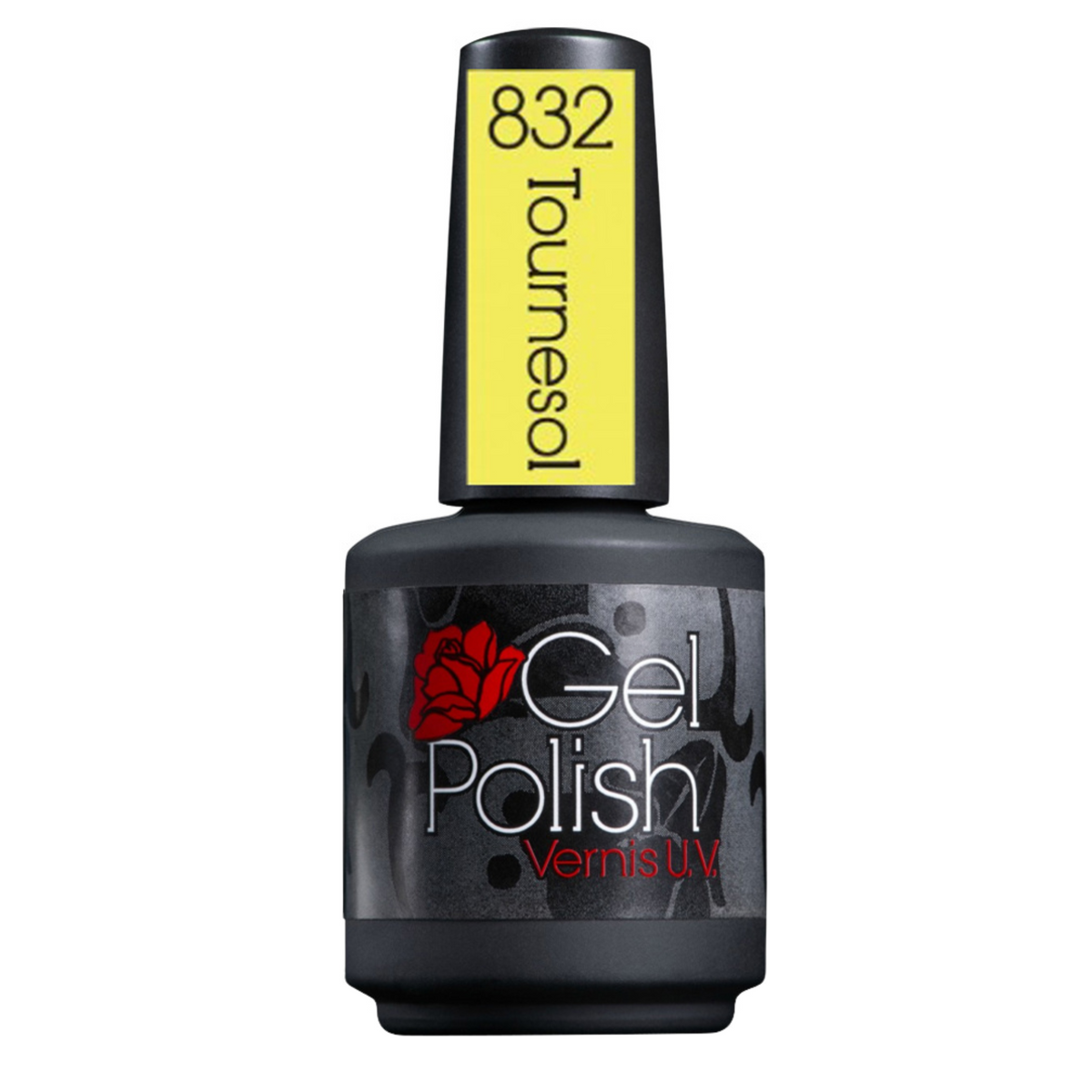 GEL POLISH_Gel Polish - Vernis gel UV_832 - Tournesol-1/2 oz_Gisèle produits de beauté