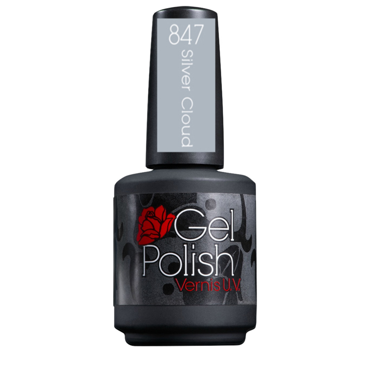 GEL POLISH_Gel Polish - Vernis gel UV_847 - Silver Cloud-1/2 oz_Gisèle produits de beauté