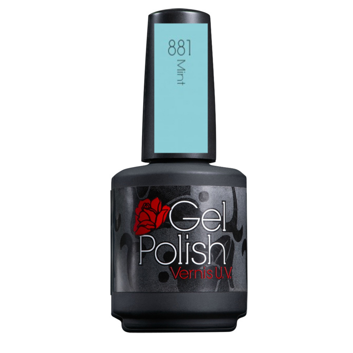 GEL POLISH_Gel Polish - Vernis gel UV_881 - Mint-1/2 oz_Gisèle produits de beauté
