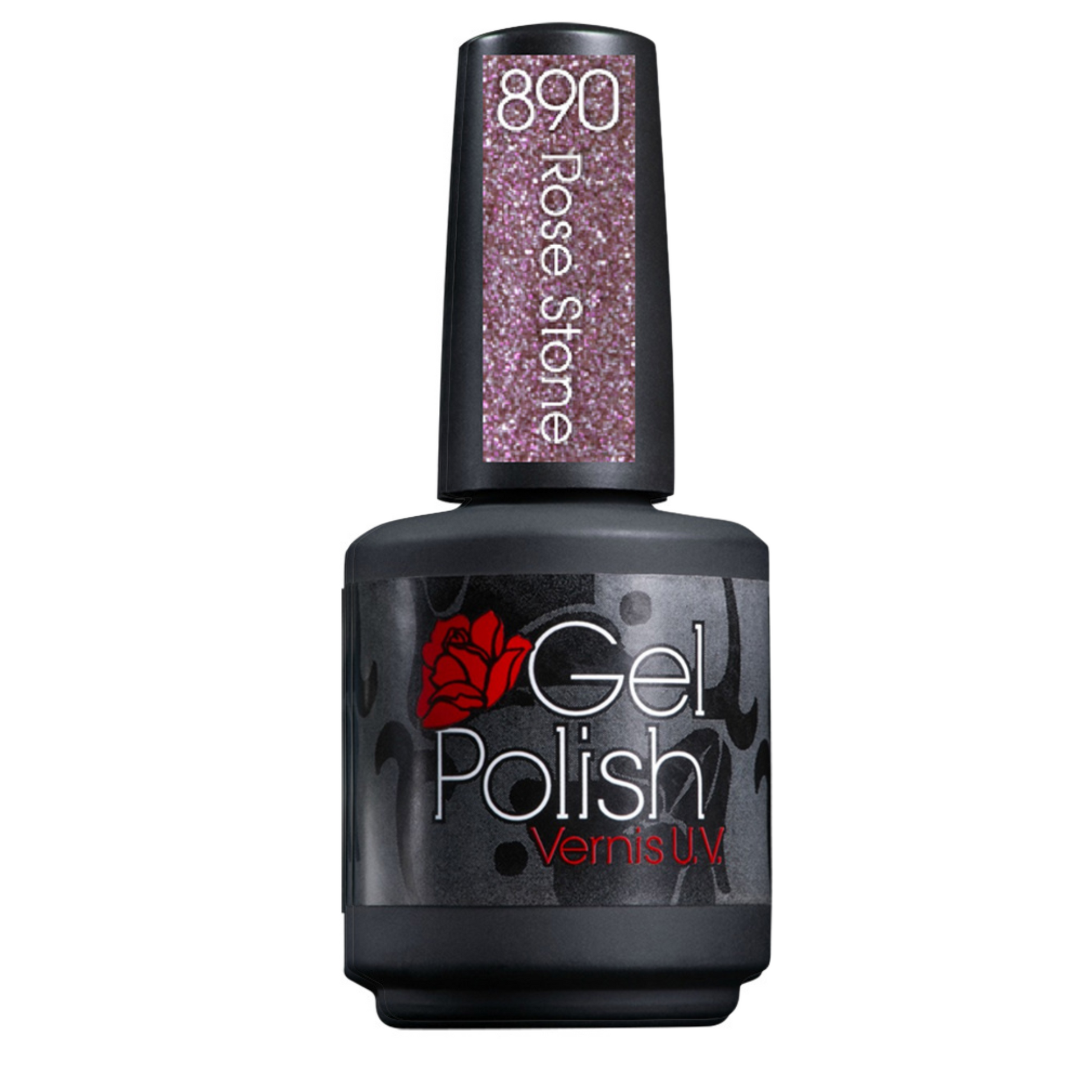 GEL POLISH_Gel Polish - Vernis gel UV_890 - Rose Stone-1/2 oz_Gisèle produits de beauté