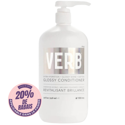 Glossy - Revitalisant brillance-Shampoings & Revitalisants||Shampoos & Conditioners-VERB-946ml-Gisèle produits de beauté