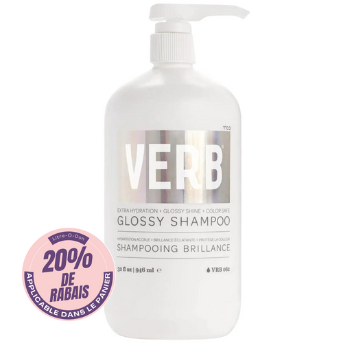 Glossy - Shampoing brillance-Shampoings & Revitalisants||Shampoos & Conditioners-VERB-946ml-Gisèle produits de beauté