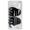 Grosse Pince Fashion-Pinces, élastiques et bandeaux||Clips, Elastics & Headbands-LE SALON-2 pcs-Noir-Gisèle produits de beauté