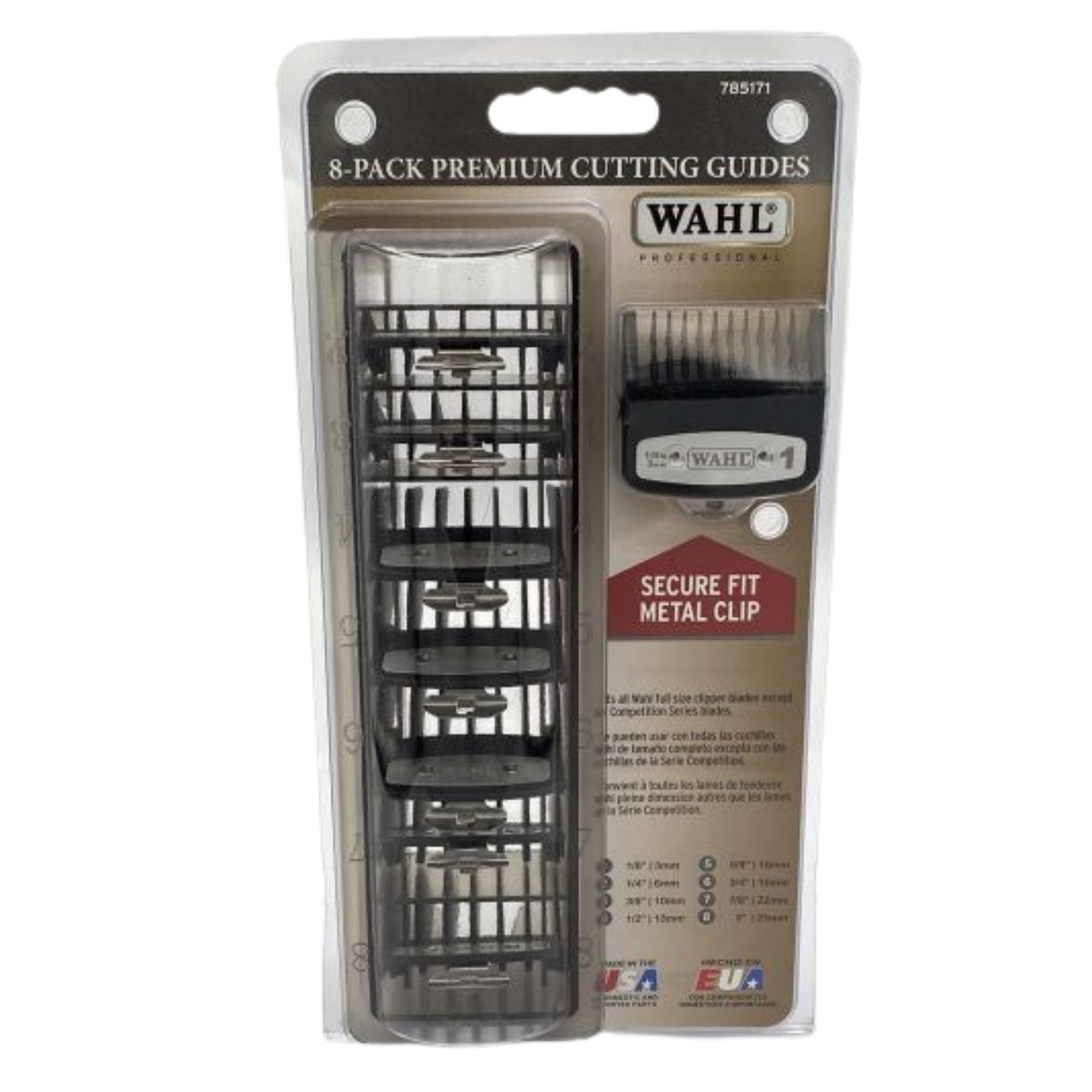 LA TROUSSE DE 8 GUIDES DE COUPE QUALITÉ SUPÉRIEUR